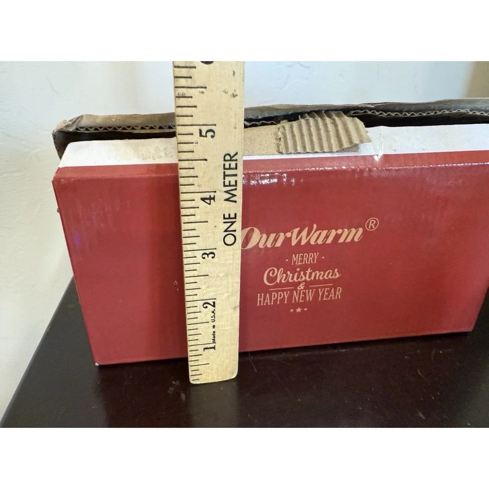 Christmas Vintage Red Truck Decor Pickup Truck In Original Box